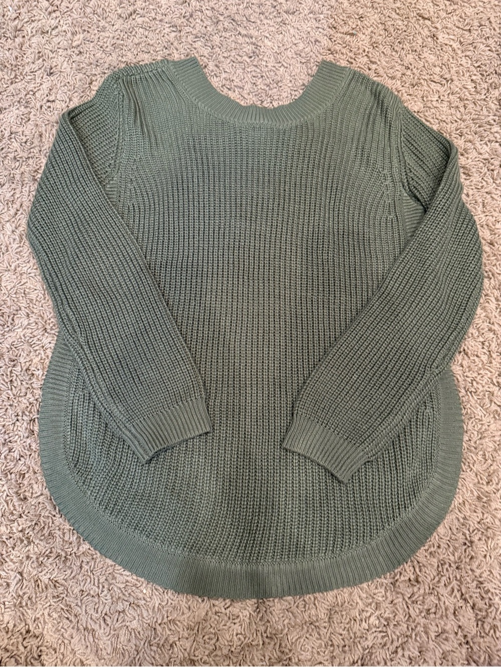 Hunter green sweater